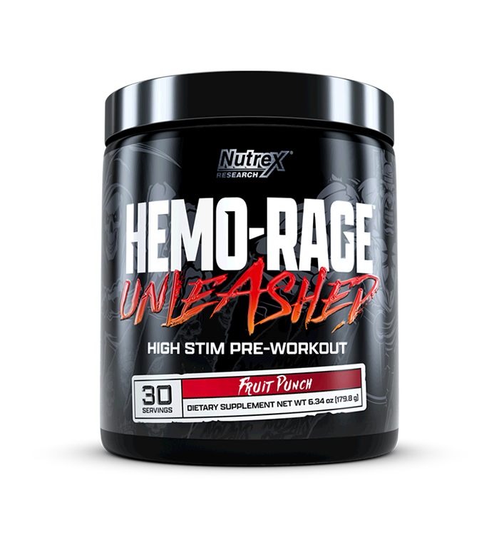 HEMO-RAGE UNLEASHED The Ultimate High Stim Pre-Workout